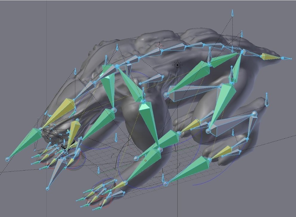 Alien Animal Blender Game Engine preview image 4